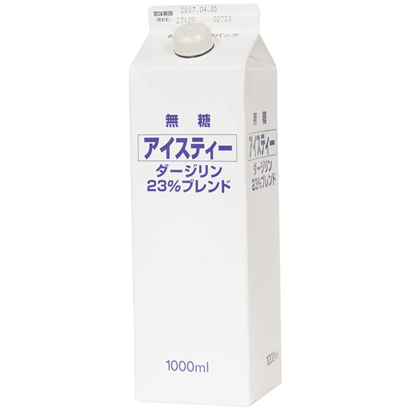 ティーランド）アイスティー ダージリンブレンド無糖　1L