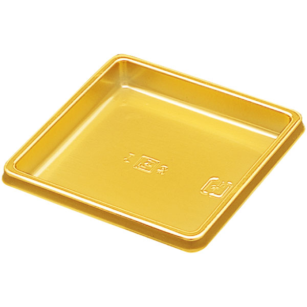 Ｃ－１トレー　正角　ゴールド　１００枚入