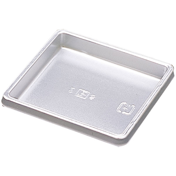 Ｃ－２トレー　正角　シルバー　１００枚入