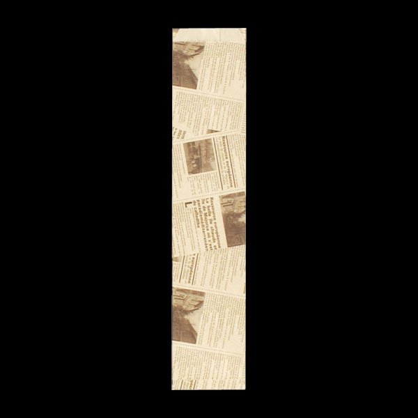５７２３　フランスパン紙袋ヨーロピアン柄（茶）　＃９５　小　５０枚入