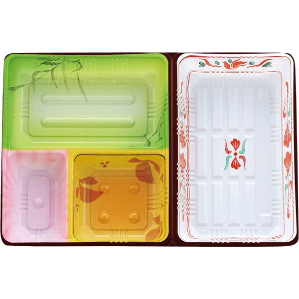 ＴＳＲ－ＢＯＸ８０－５５　２　夢彩ごぜんボックス　中仕切　柄　５０枚入　（別売　本体あり）