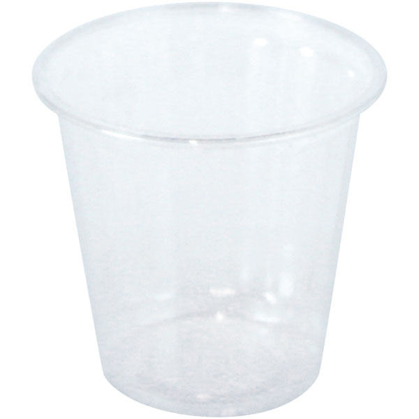 試飲用ＰＥＴコップ　透明　ＡＳ（Ａ－ＰＥＴ）　２オンス　ＫＴ　１００個入