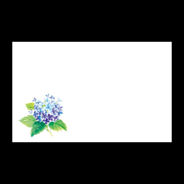 テーブルマット尺３＃２８７　紫陽花　１００枚入