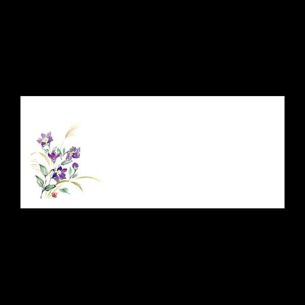テーブルマットおてもと＃３２２８　桔梗　１００枚入
