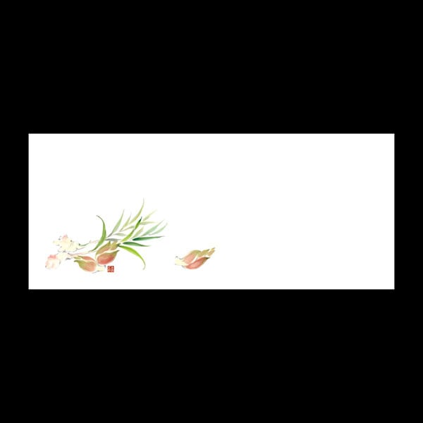 テーブルマットおてもと＃３２３７　みょうが　１００枚入