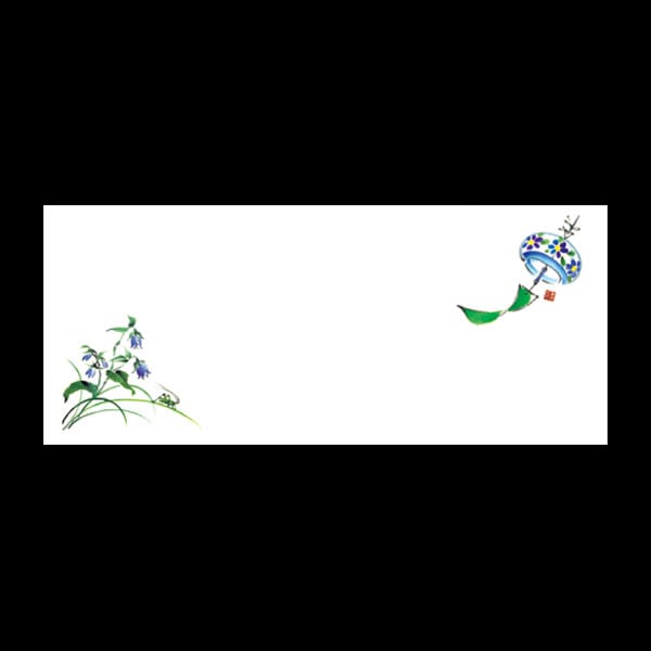 テーブルマットおてもと＃３２６２　風鈴カラー　１００枚入