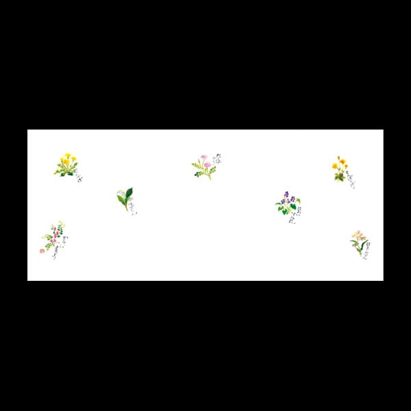 テーブルマットおてもと＃３３０８　春野の花　１００枚入