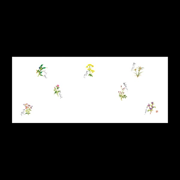 テーブルマットおてもと＃３３１６　秋野の花　１００枚入