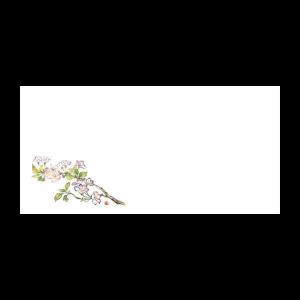 箸置きマット＃４２０７　山桜　１００枚入