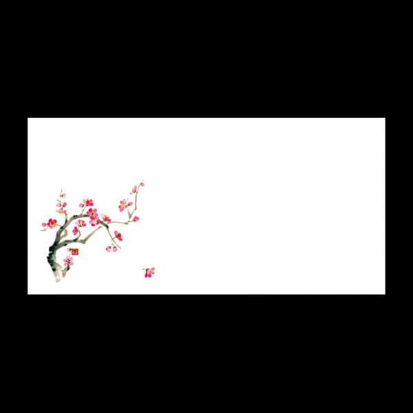 箸置きマット＃４２３０　梅　１００枚入