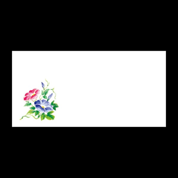 箸置きマット＃４２３４　朝顔　１００枚入