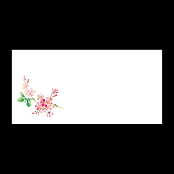 箸置きマット＃４２８２　吉野桜　１００枚入