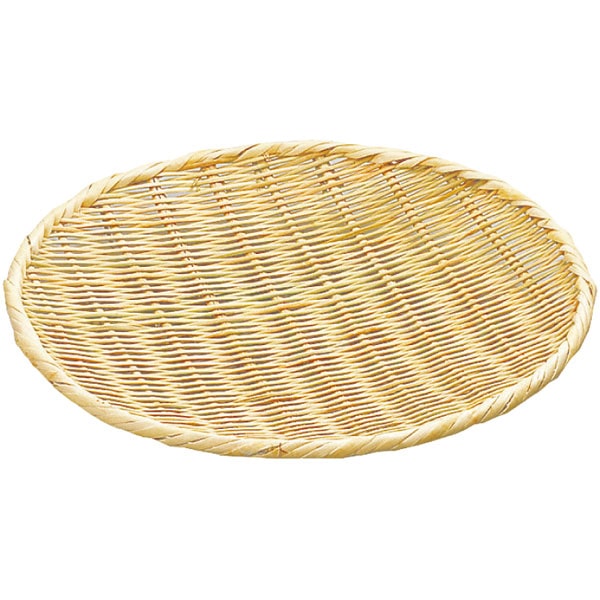 【売尽し】盆ザル　竹製　３０ｃｍ