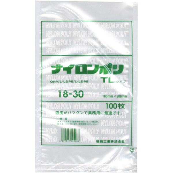 ナイロンポリ　ＴＬタイプ　１８－３０　１００枚入