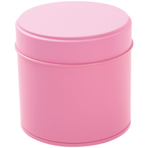 コルン缶　ピンク