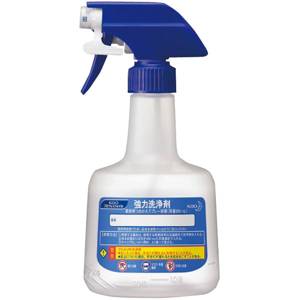 業務用つめかえスプレー容器ロック付き　強力洗浄剤　６００ｍｌ