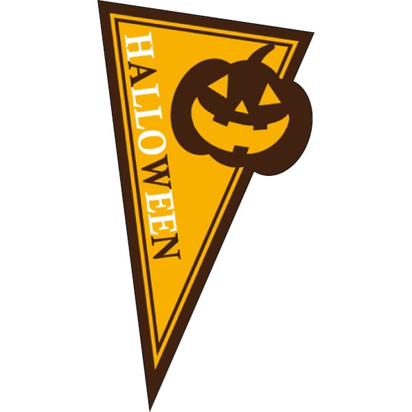 ピック　Ｄ－０５２５　ハロウィン　三角　２００枚入