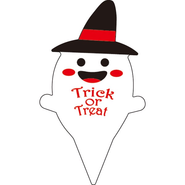 ピック　Ｄ－０５２７　ハロウィン　お化け　２００枚入