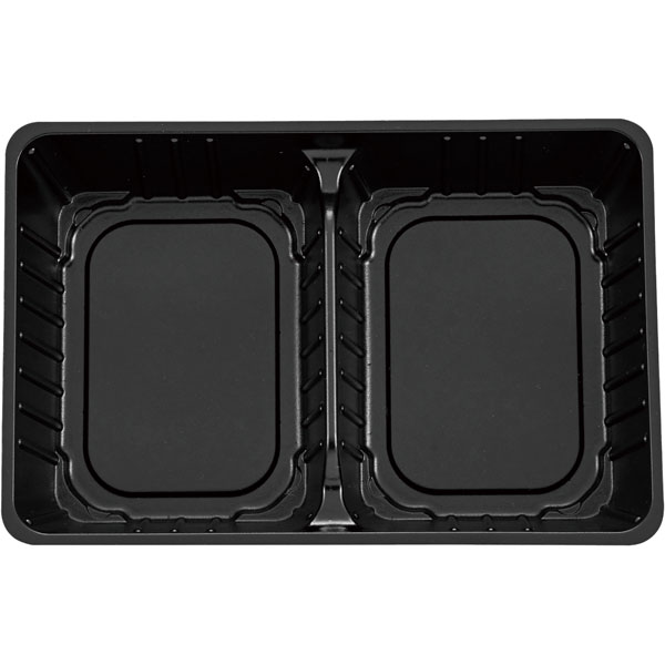アジロ弁当　中仕切１　黒　５０枚入