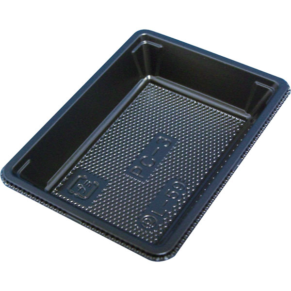 試食皿　ＰＣ－３（黒）　２００枚入