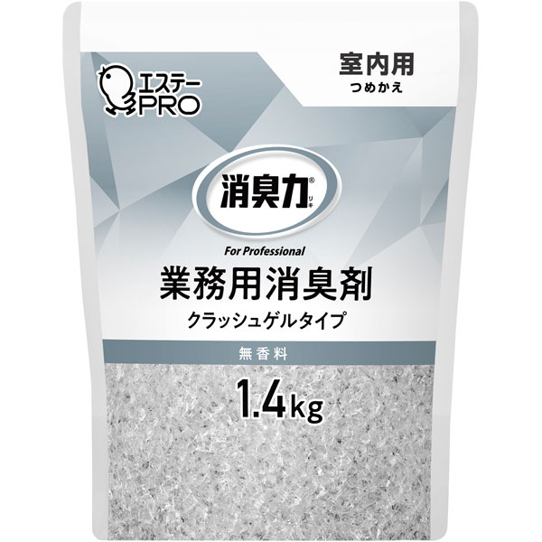 消臭力　業務用　クラッシュゲルタイプ　室内用　つめかえ１．４Ｋｇ　無香料