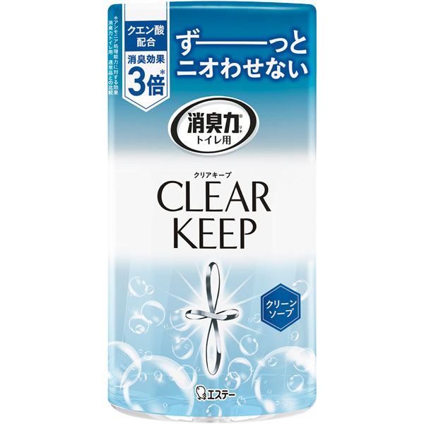 トイレの消臭力　ＣＬＥＡＲ　ＫＥＥＰ　４００ｍｌ　クリーンソープ