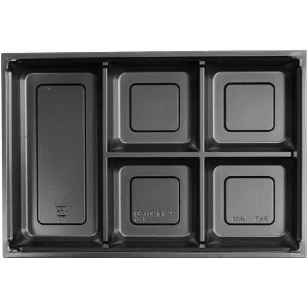 ワン折重９０×６０Ｊ－５　黒底　２５枚入