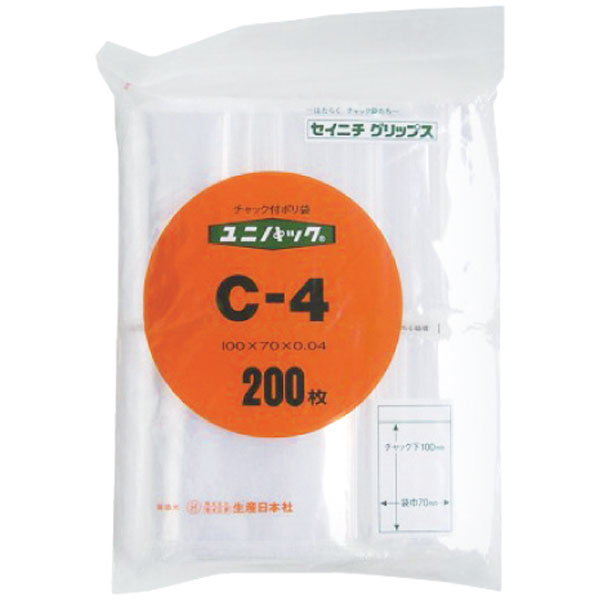 新ユニパック　Ｃ－４　１００枚入