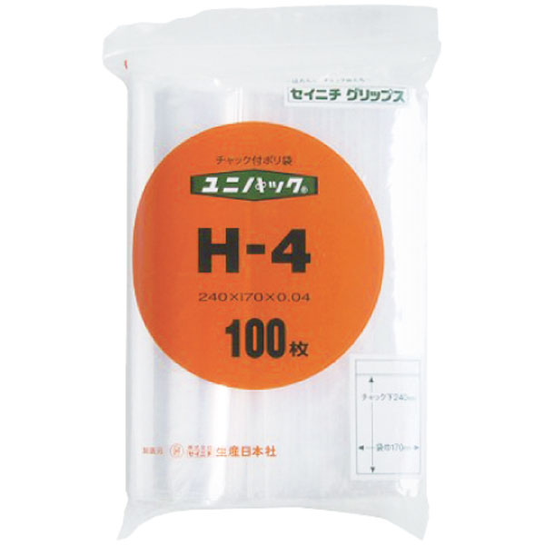 新ユニパック　Ｈ－４　１００枚入