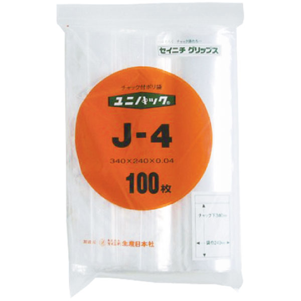 新ユニパック　Ｊ－４　１００枚入