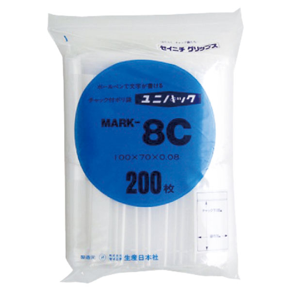 新ユニパック　ＭＡＲＫ－８Ｃ　１００枚入