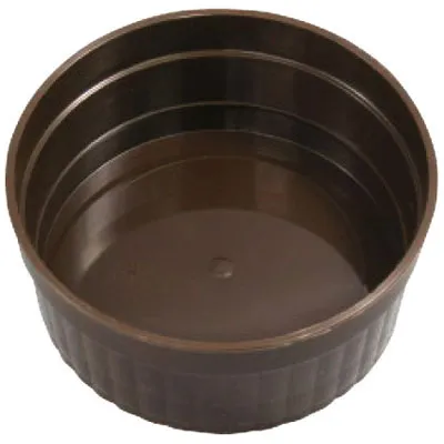 デザートカップ　本体（耐熱）　バイオ　ココマル　ＩＲ７６－１１０Ｈ　茶色　２５枚入【蓋　別売り】