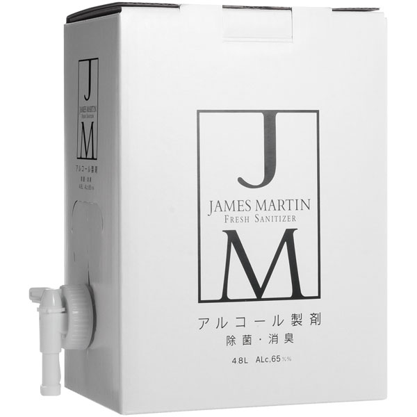 ＪＭ（ジェームズマーティン）詰替用　４．８Ｌバックインボックス