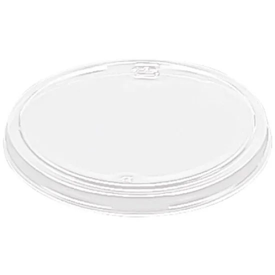 ホイルコンテナ　丸深型　蓋　ＰＭ４０８Ｓ　１００枚入【本体　別売り】