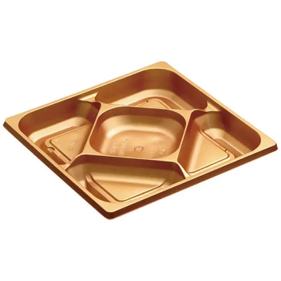 弁当容器　饗膳　７０　中皿７　ひかり　５０枚入【本体・蓋　別売り】