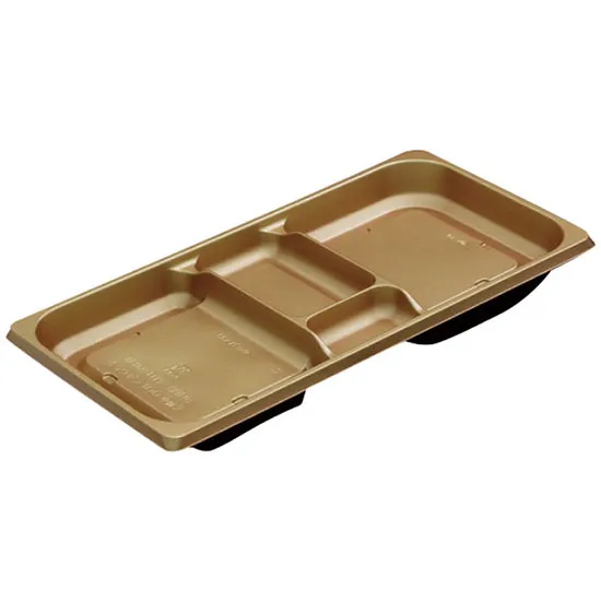 弁当容器　饗膳　１００　中皿２　ひかり　５０枚入【本体・蓋　別売り】