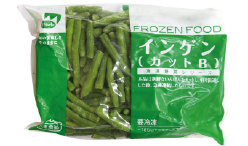 冷凍インゲンカット商品画像