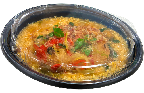 カリフラワーマイを使ったヘルシーあんかけロースかつ